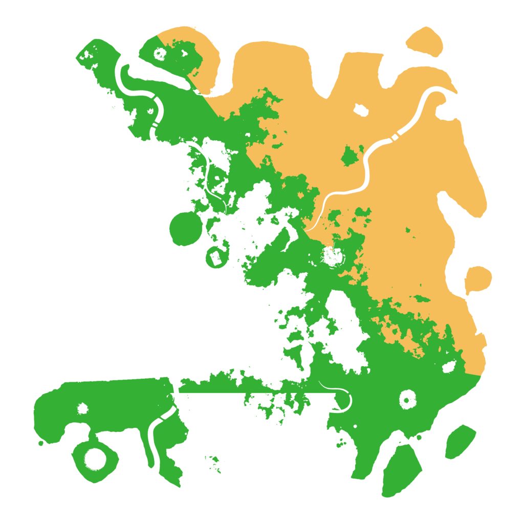 Biome Rust Map: Procedural Map, Size: 4250, Seed: 713944