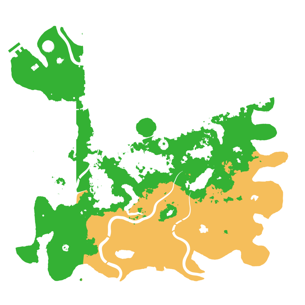 Biome Rust Map: Procedural Map, Size: 4500, Seed: 673556016