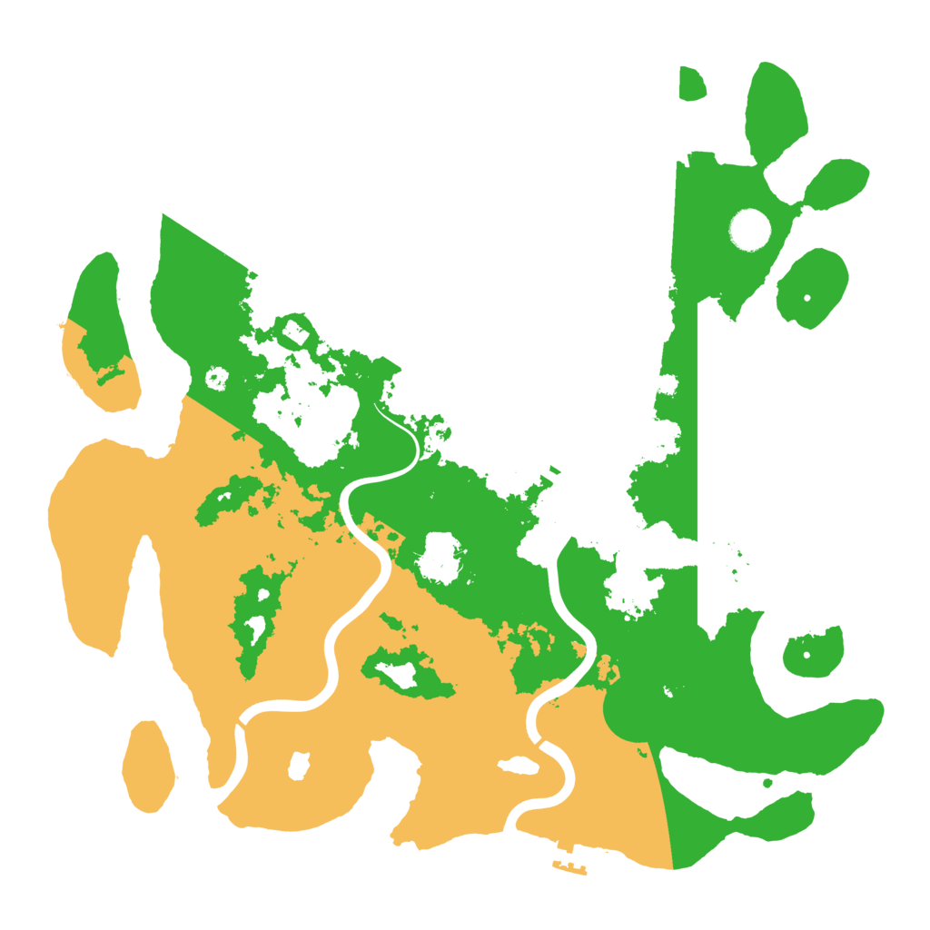 Biome Rust Map: Procedural Map, Size: 4000, Seed: 1021250111