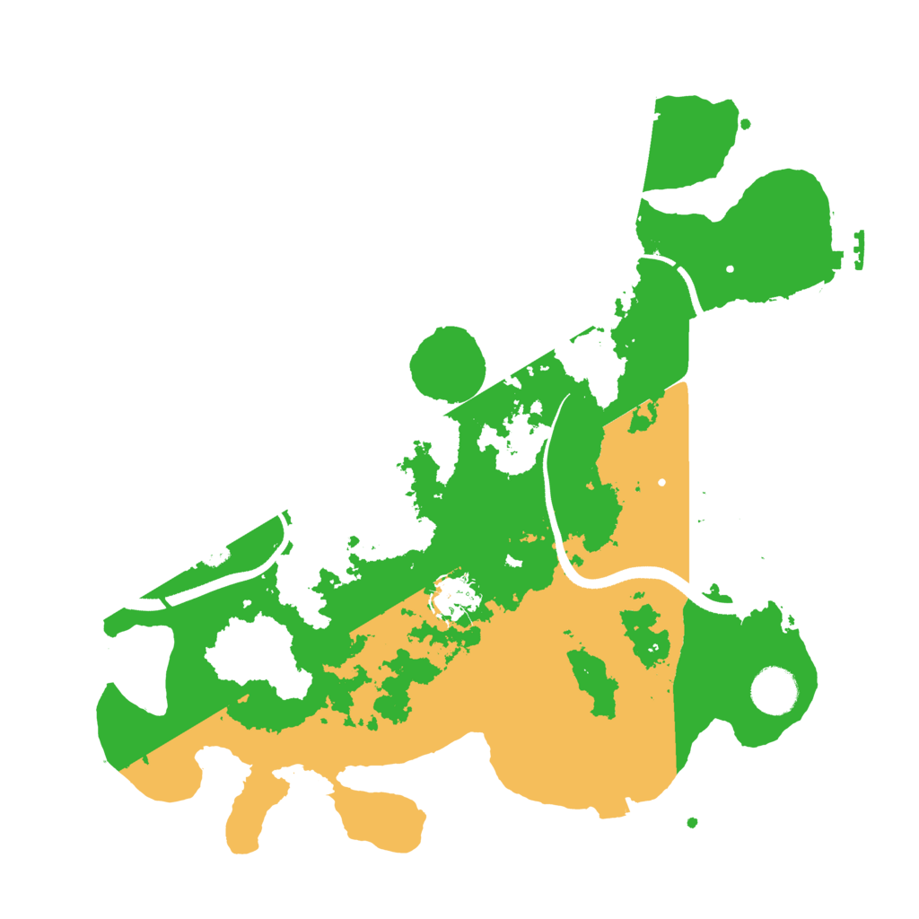Biome Rust Map: Procedural Map, Size: 3500, Seed: 1294901