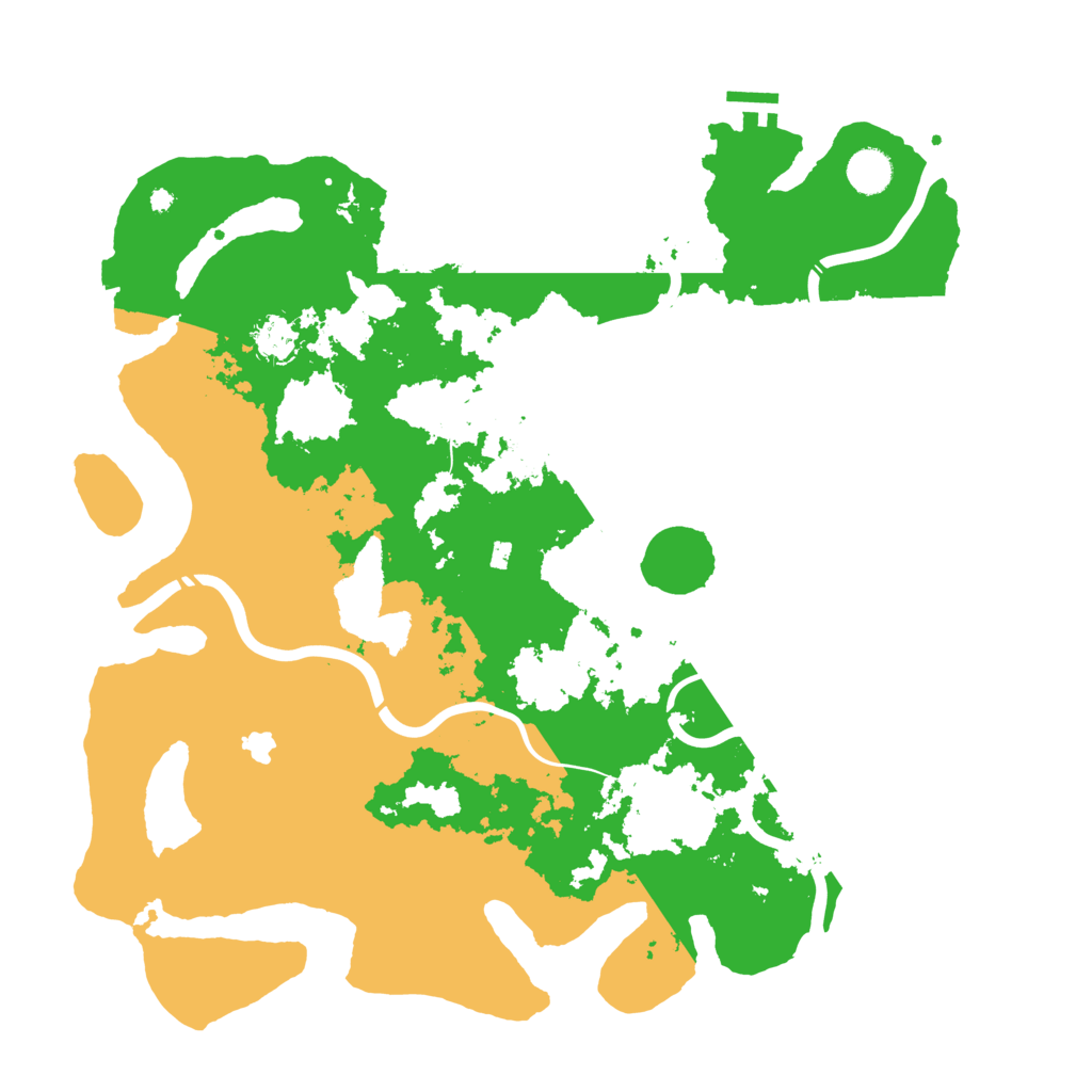 Biome Rust Map: Procedural Map, Size: 4250, Seed: 375402