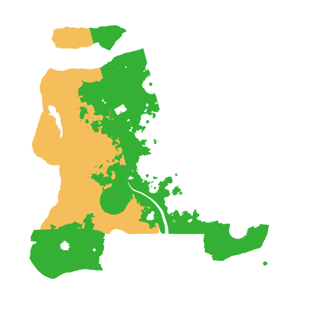 Biome Rust Map: Procedural Map, Size: 3000, Seed: 1730576993