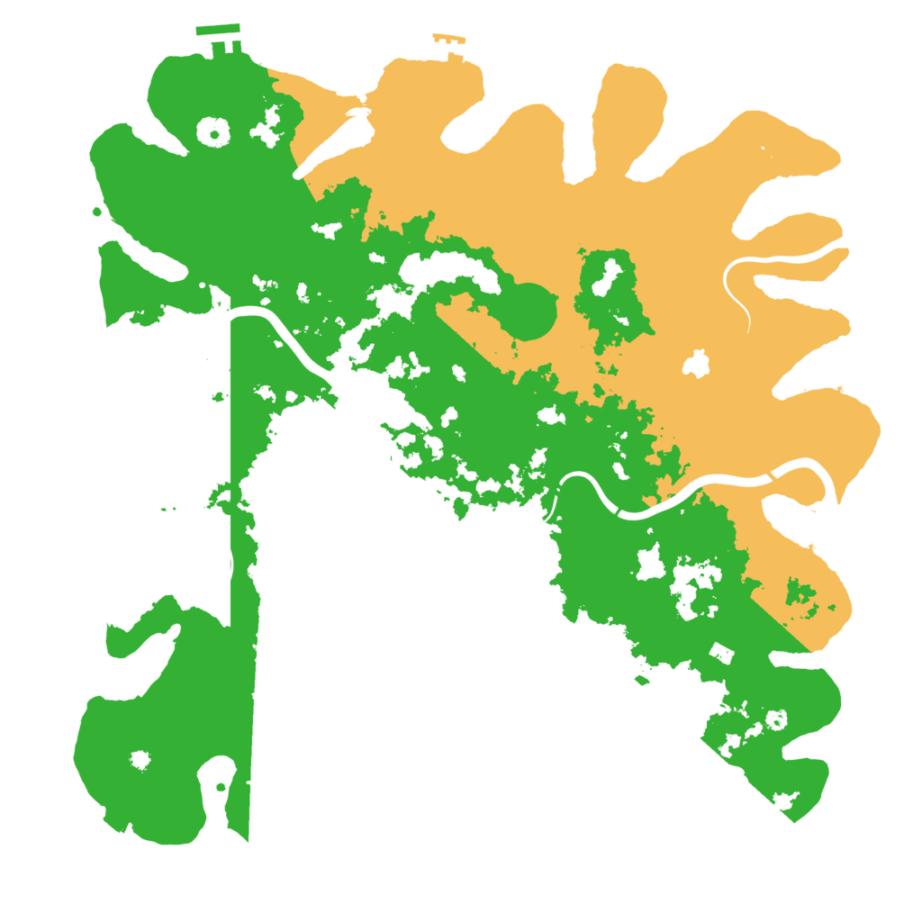 Biome Rust Map: Procedural Map, Size: 4250, Seed: 1289664808
