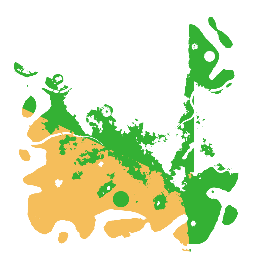 Biome Rust Map: Procedural Map, Size: 4250, Seed: 211887450