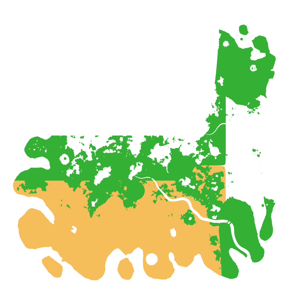 Biome Rust Map: Procedural Map, Size: 4500, Seed: 1376277816
