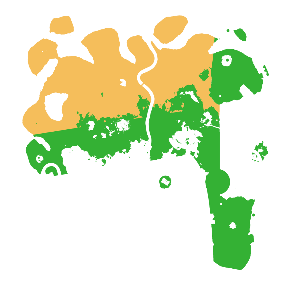 Biome Rust Map: Procedural Map, Size: 4000, Seed: 1043041674