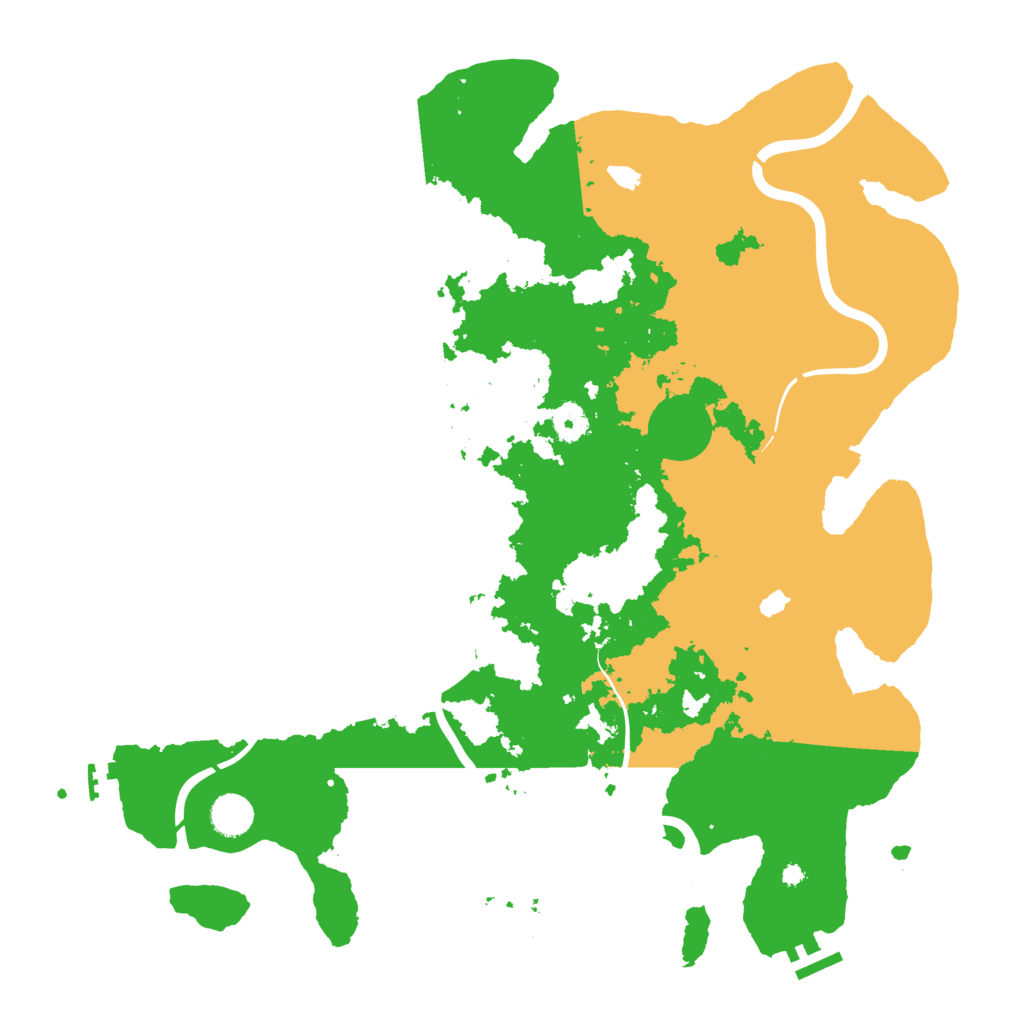 Biome Rust Map: Procedural Map, Size: 4250, Seed: 762259399