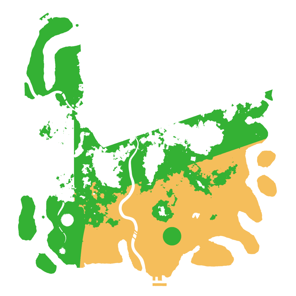 Biome Rust Map: Procedural Map, Size: 4250, Seed: 2145799647