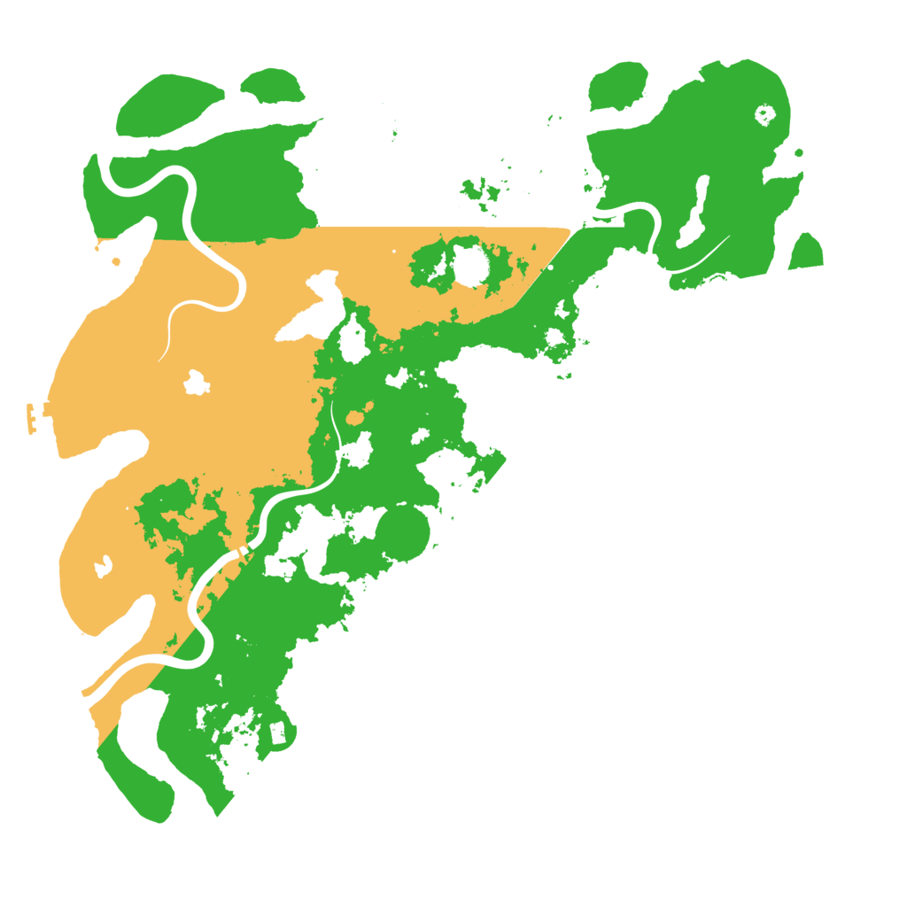 Biome Rust Map: Procedural Map, Size: 4500, Seed: 1936951902