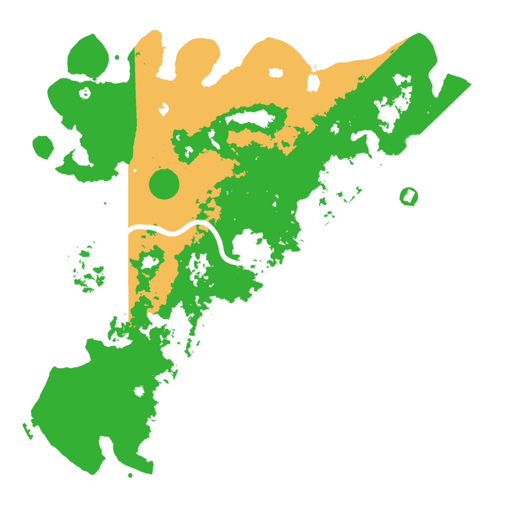 Biome Rust Map: Procedural Map, Size: 4500, Seed: 305410962