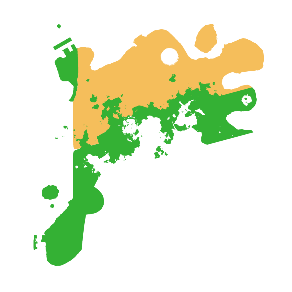 Biome Rust Map: Procedural Map, Size: 3000, Seed: 137067008