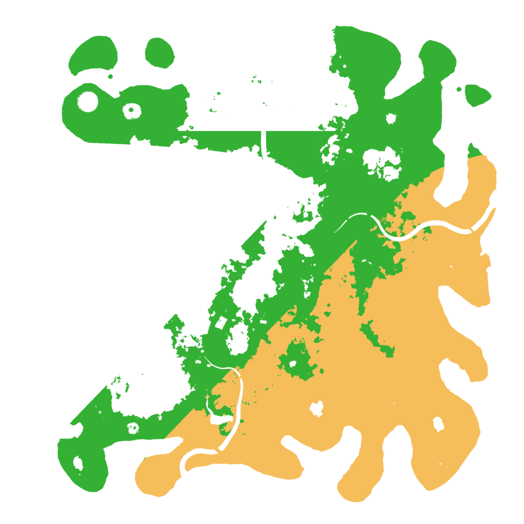 Biome Rust Map: Procedural Map, Size: 4500, Seed: 508605506
