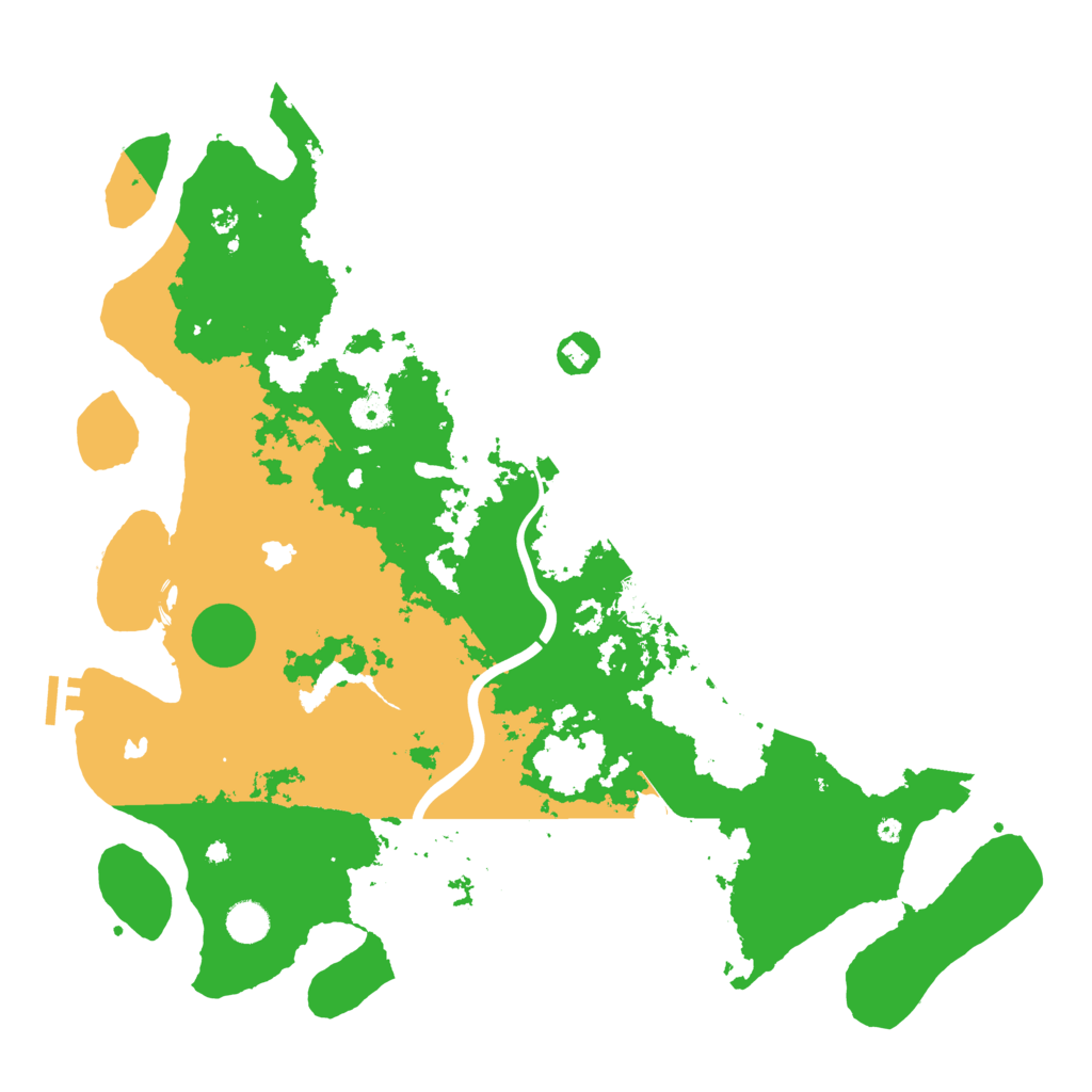 Biome Rust Map: Procedural Map, Size: 4500, Seed: 1532180907