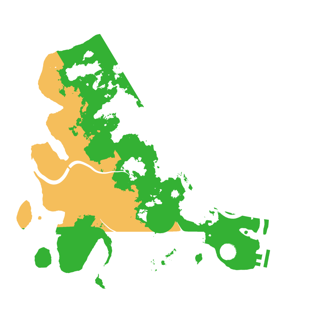 Biome Rust Map: Procedural Map, Size: 3500, Seed: 1577090094