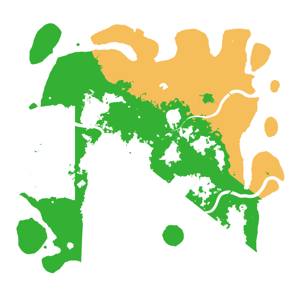 Biome Rust Map: Procedural Map, Size: 4000, Seed: 1563008540