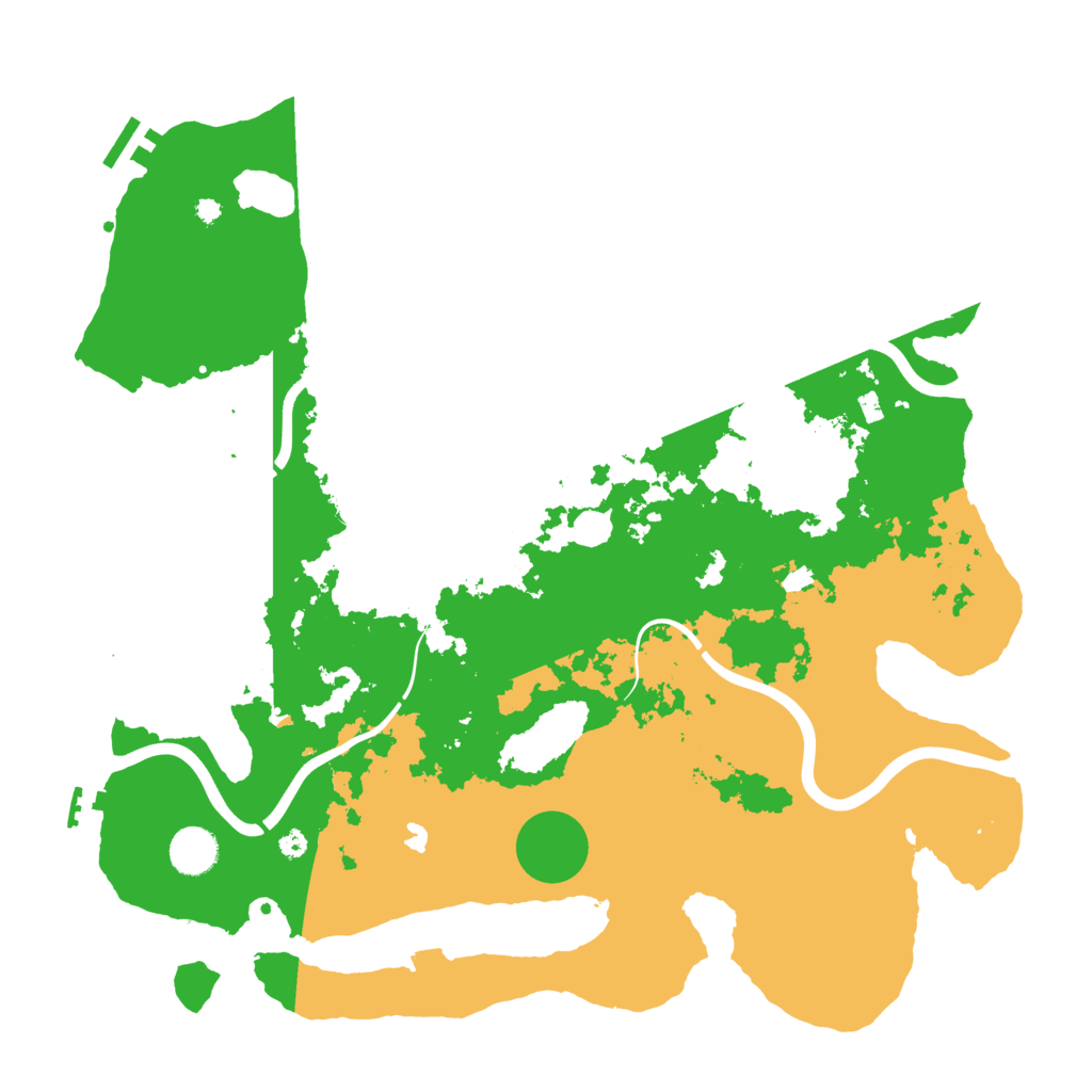 Biome Rust Map: Procedural Map, Size: 4000, Seed: 959619114