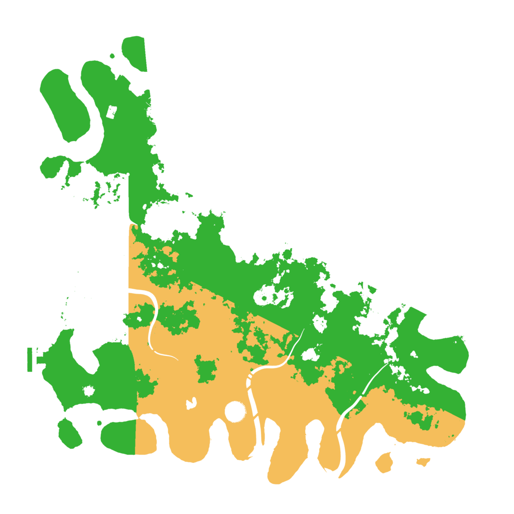 Biome Rust Map: Procedural Map, Size: 4300, Seed: 1420470621