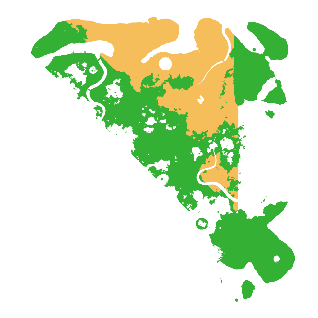 Biome Rust Map: Procedural Map, Size: 4300, Seed: 721841139