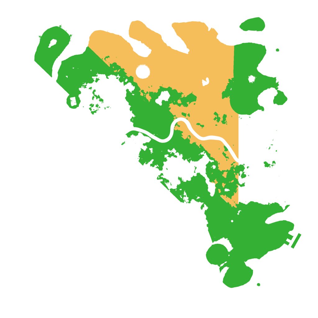 Biome Rust Map: Procedural Map, Size: 4000, Seed: 760161130