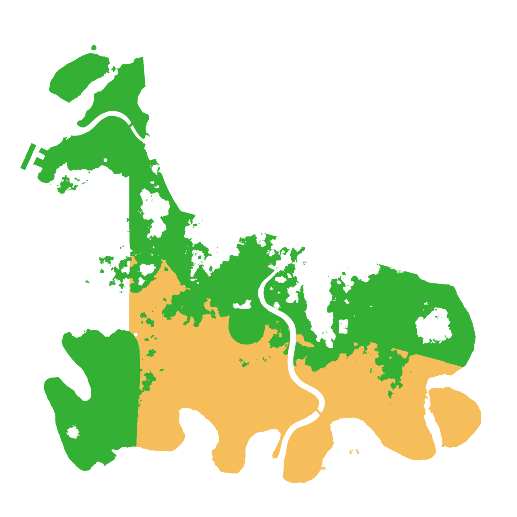 Biome Rust Map: Procedural Map, Size: 3850, Seed: 247022