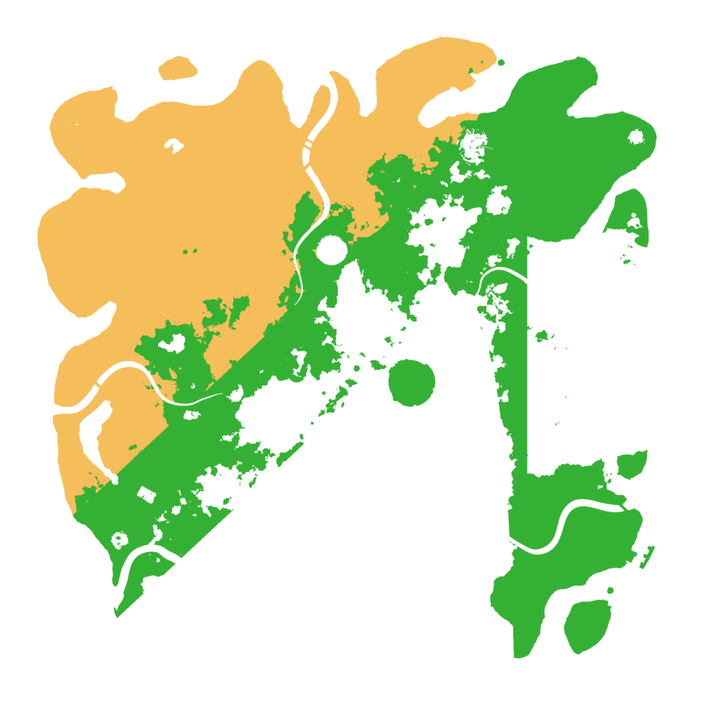 Biome Rust Map: Procedural Map, Size: 4250, Seed: 338121271
