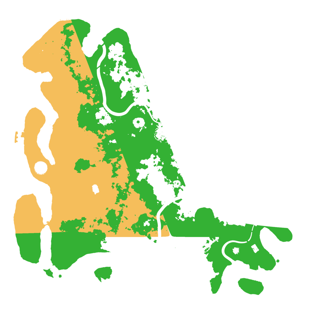 Biome Rust Map: Procedural Map, Size: 4250, Seed: 455633855