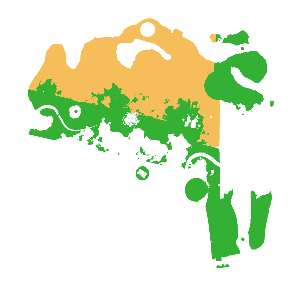Biome Rust Map: Procedural Map, Size: 3500, Seed: 1735114587