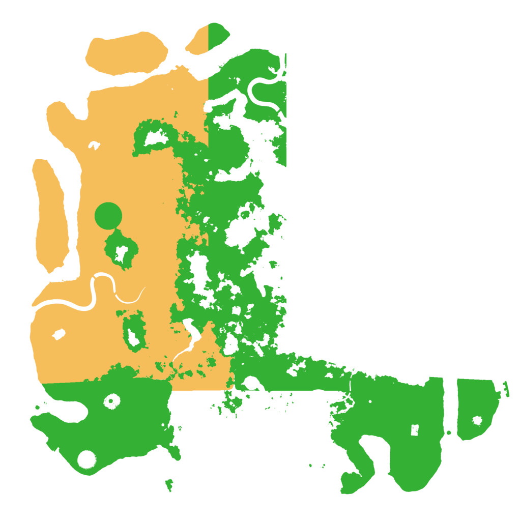 Biome Rust Map: Procedural Map, Size: 5000, Seed: 1083495306