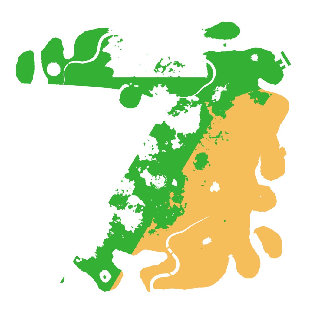 Biome Rust Map: Procedural Map, Size: 4000, Seed: 339498858