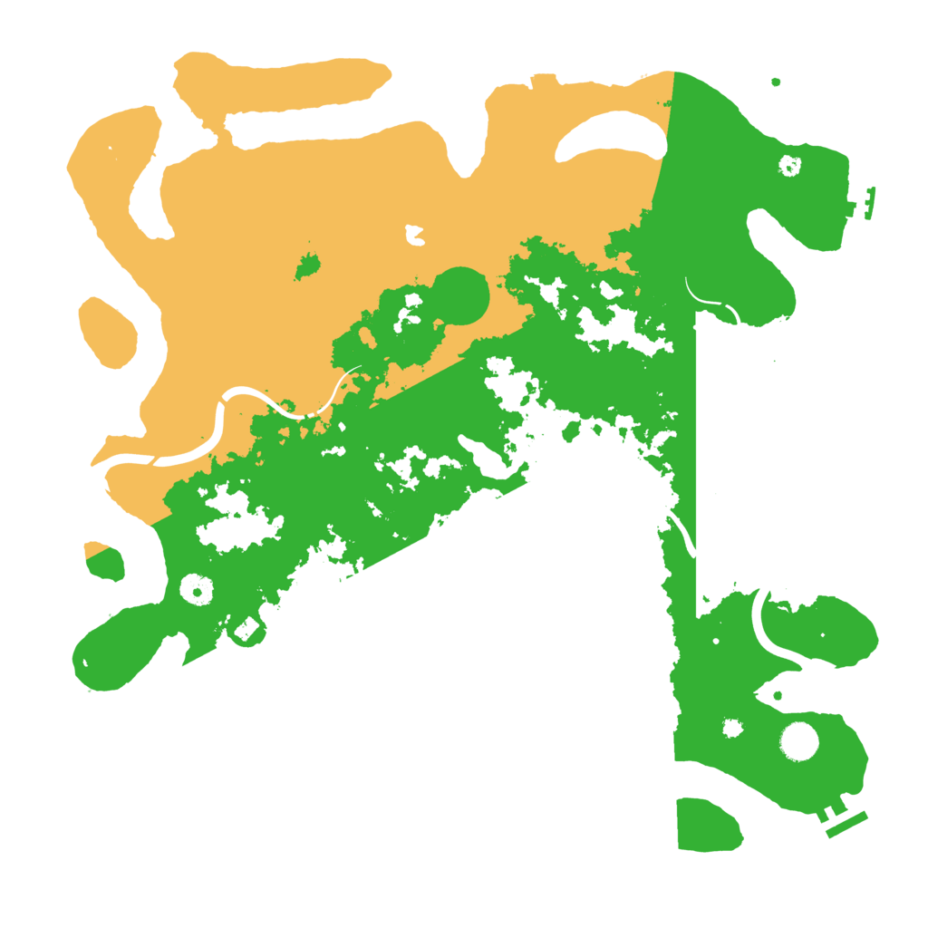 Biome Rust Map: Procedural Map, Size: 4250, Seed: 420730549