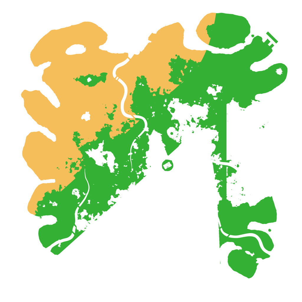 Biome Rust Map: Procedural Map, Size: 4250, Seed: 1019609510