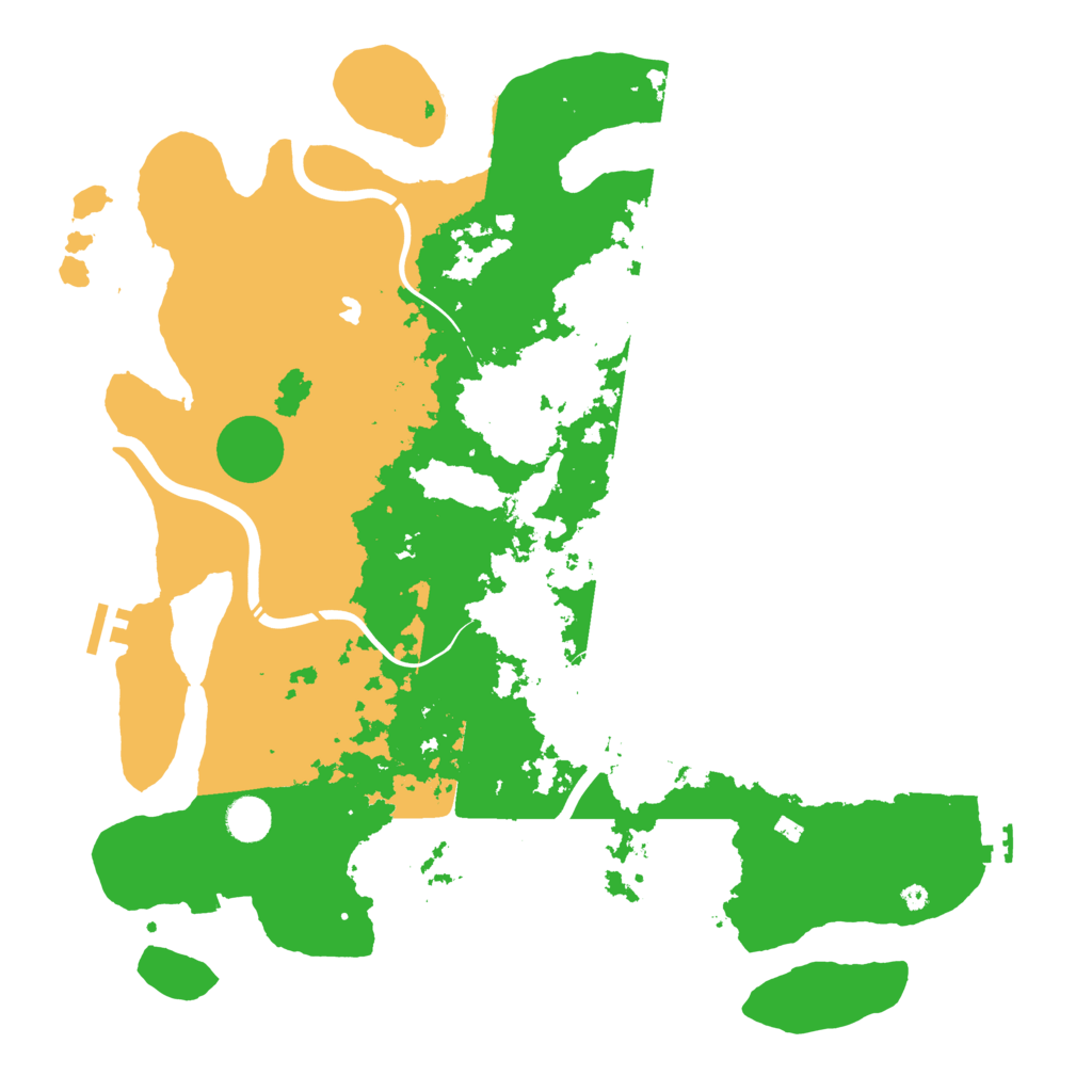 Biome Rust Map: Procedural Map, Size: 4300, Seed: 1780095335