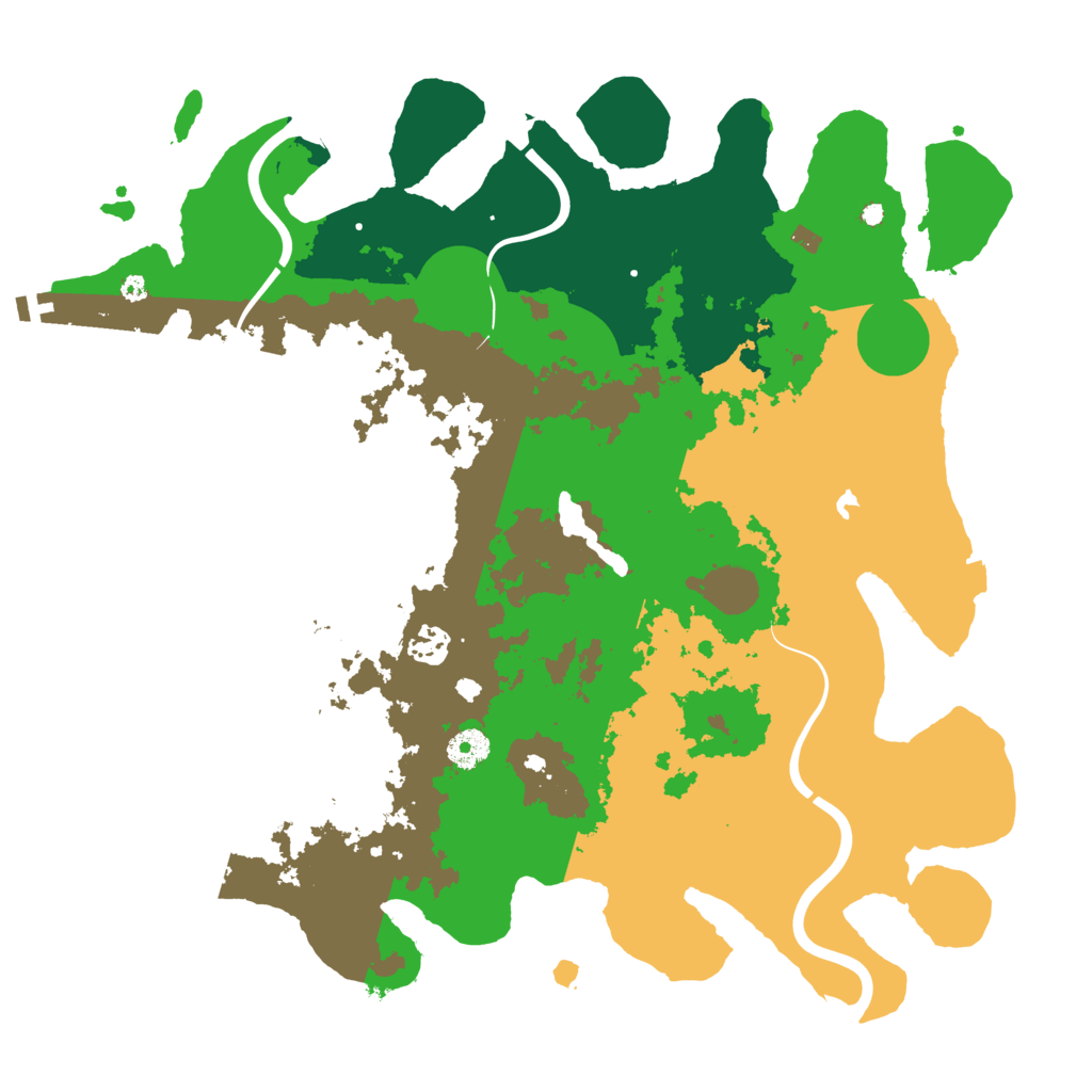 Biome Rust Map: Procedural Map, Size: 4000, Seed: 276450567