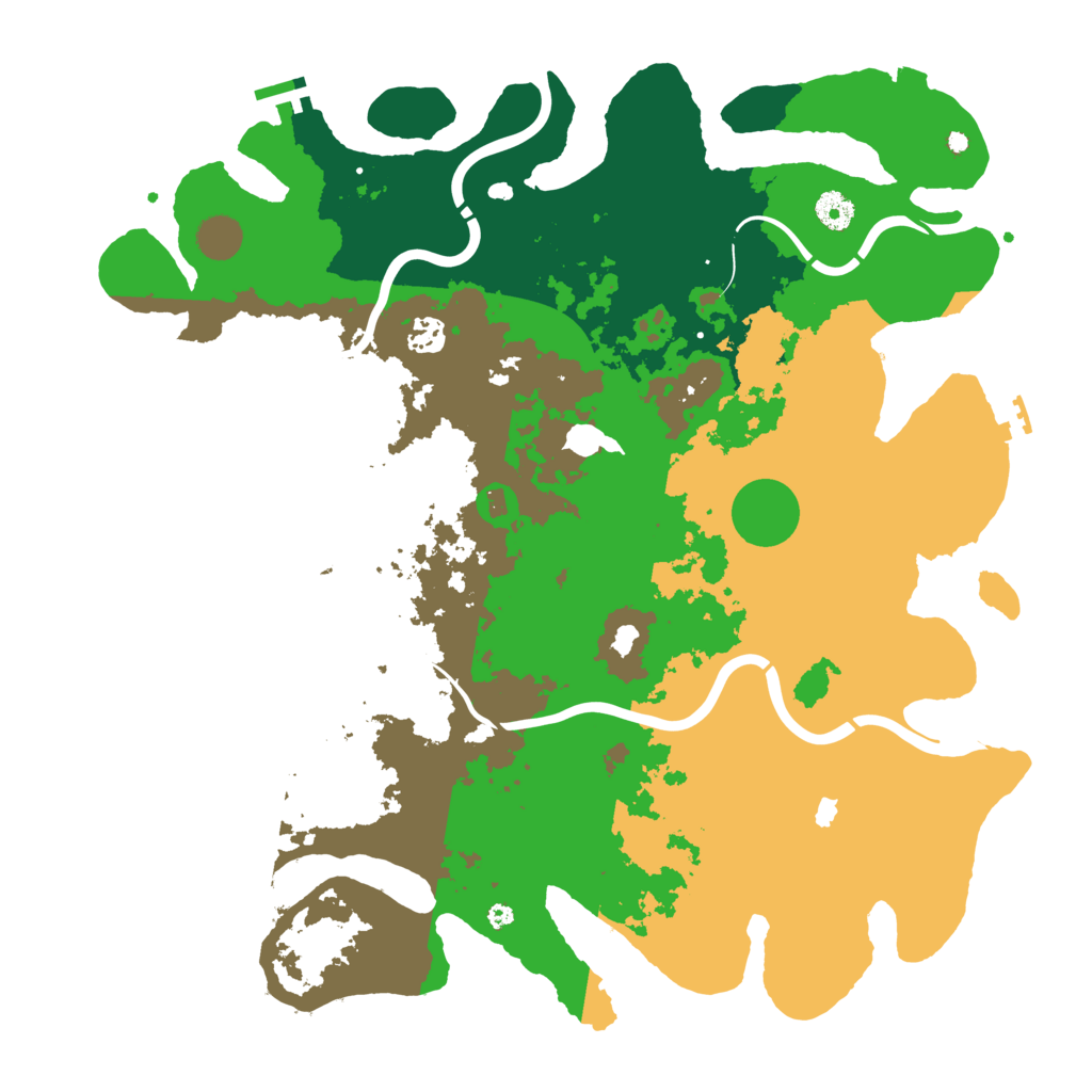 Biome Rust Map: Procedural Map, Size: 4250, Seed: 1531210828