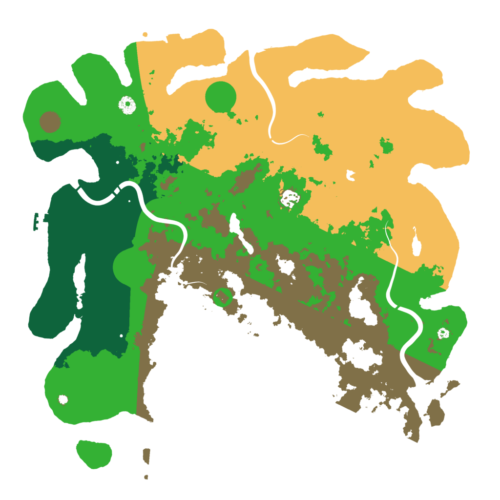 Biome Rust Map: Procedural Map, Size: 4250, Seed: 1319274303