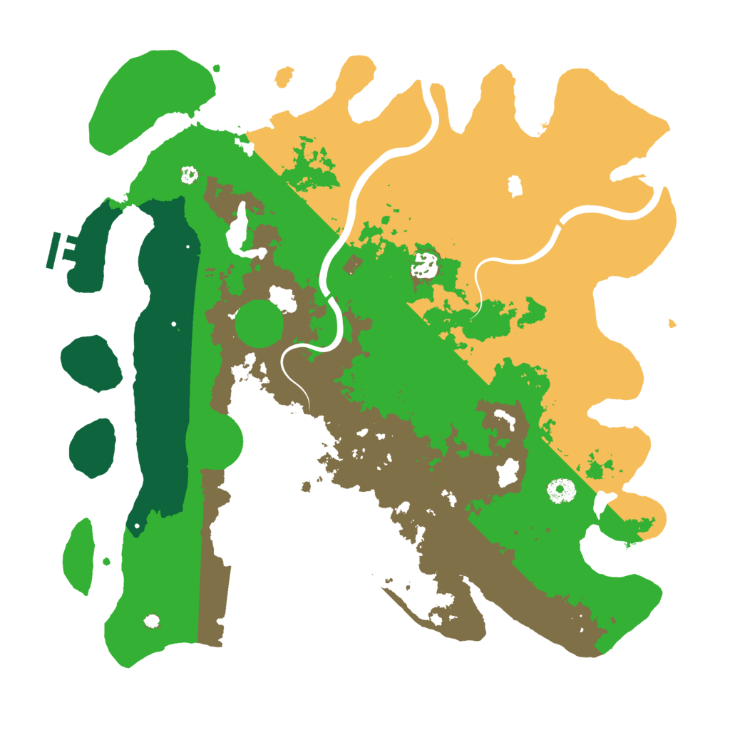 Biome Rust Map: Procedural Map, Size: 4000, Seed: 1793755626