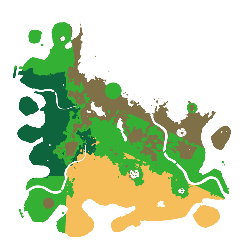 Biome Rust Map: Procedural Map, Size: 4000, Seed: 282749678