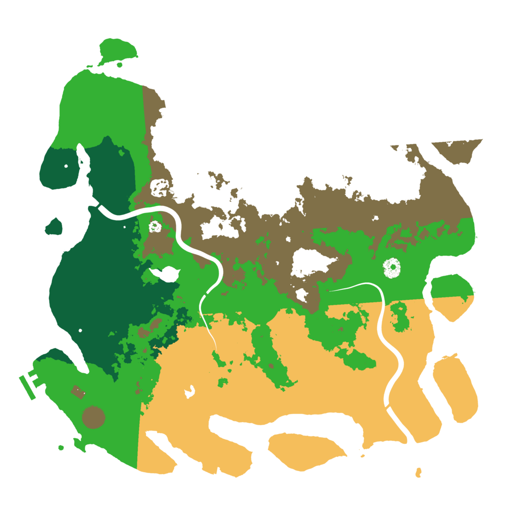 Biome Rust Map: Procedural Map, Size: 4000, Seed: 572601967