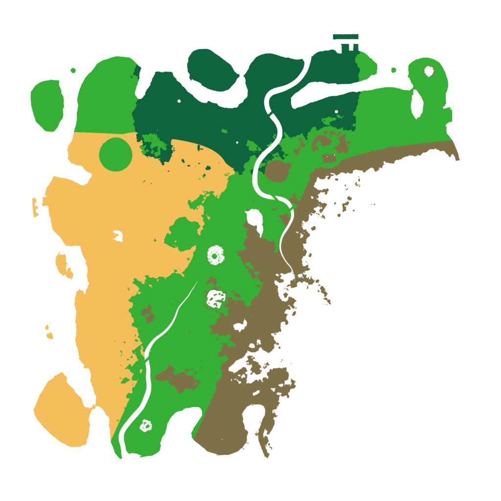 Biome Rust Map: Procedural Map, Size: 4000, Seed: 866568939