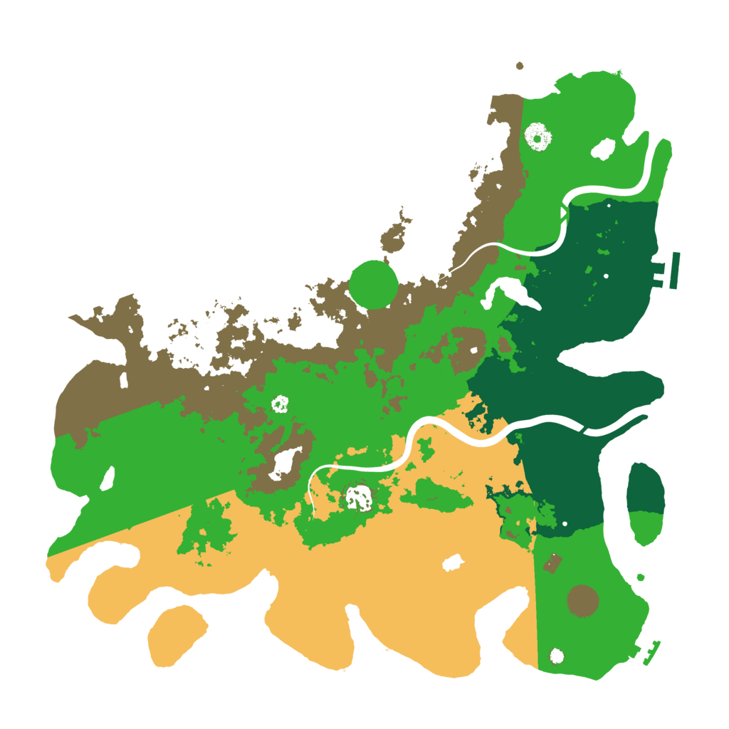 Biome Rust Map: Procedural Map, Size: 4000, Seed: 1396663786