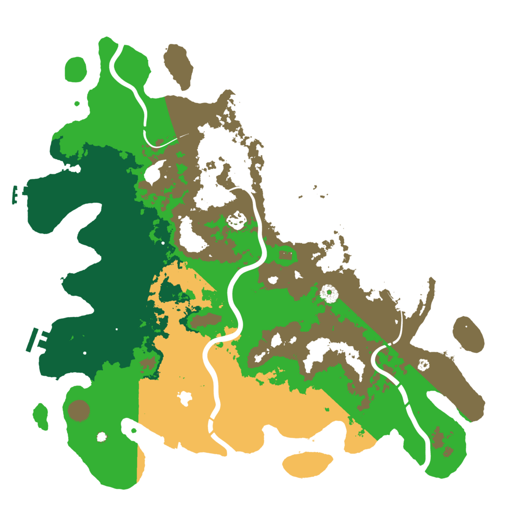 Biome Rust Map: Procedural Map, Size: 4250, Seed: 559726219