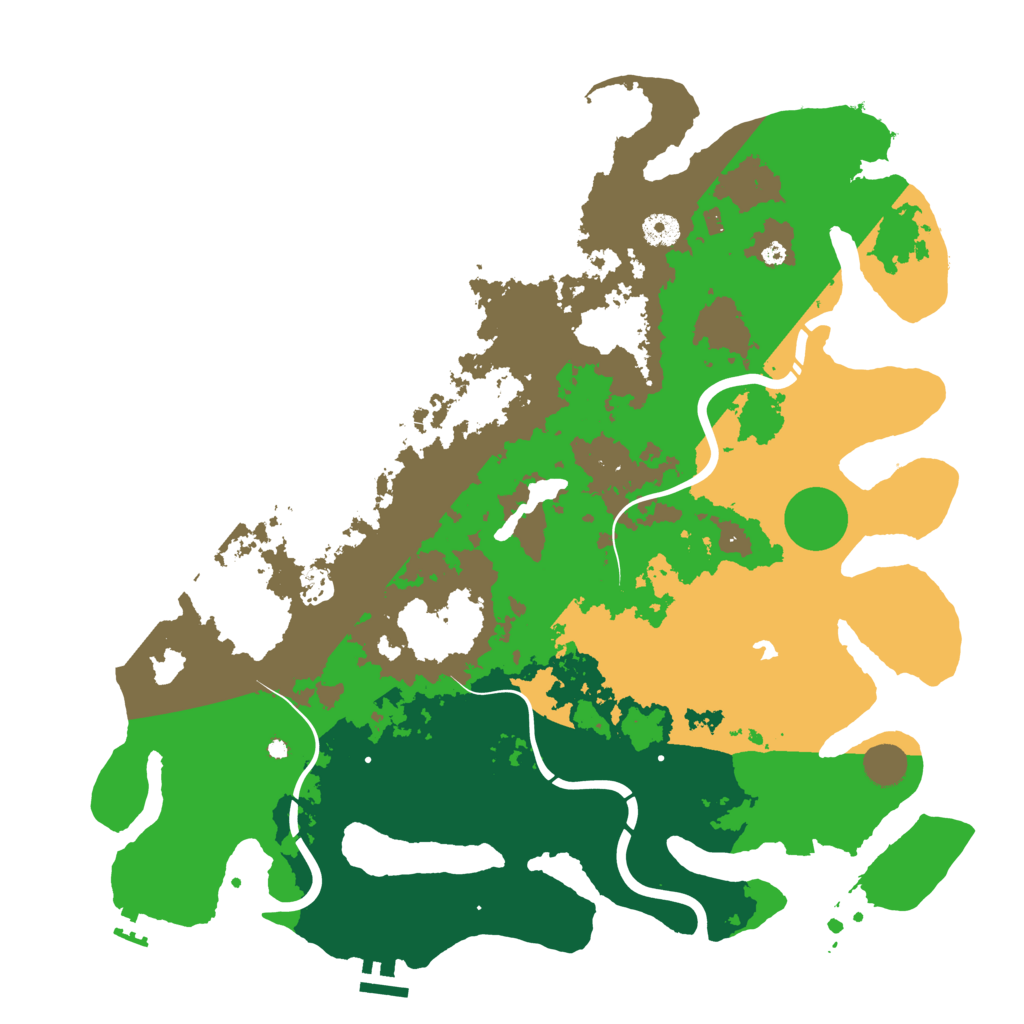 Biome Rust Map: Procedural Map, Size: 4250, Seed: 11082026