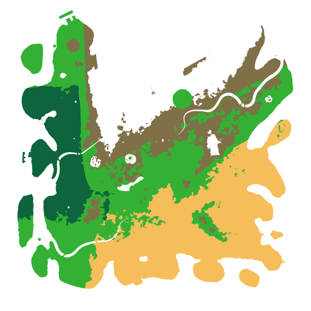 Biome Rust Map: Procedural Map, Size: 4250, Seed: 1714927387