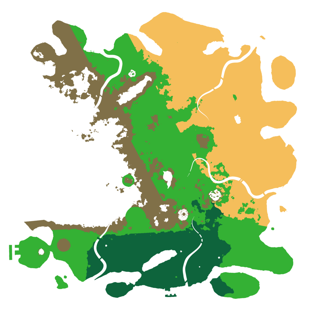 Biome Rust Map: Procedural Map, Size: 4250, Seed: 498251216