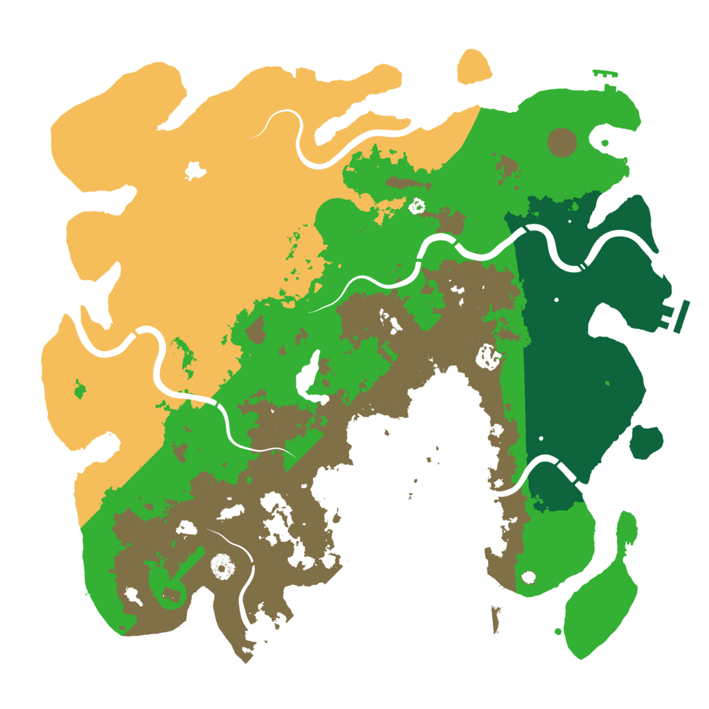 Biome Rust Map: Procedural Map, Size: 4250, Seed: 1626443410