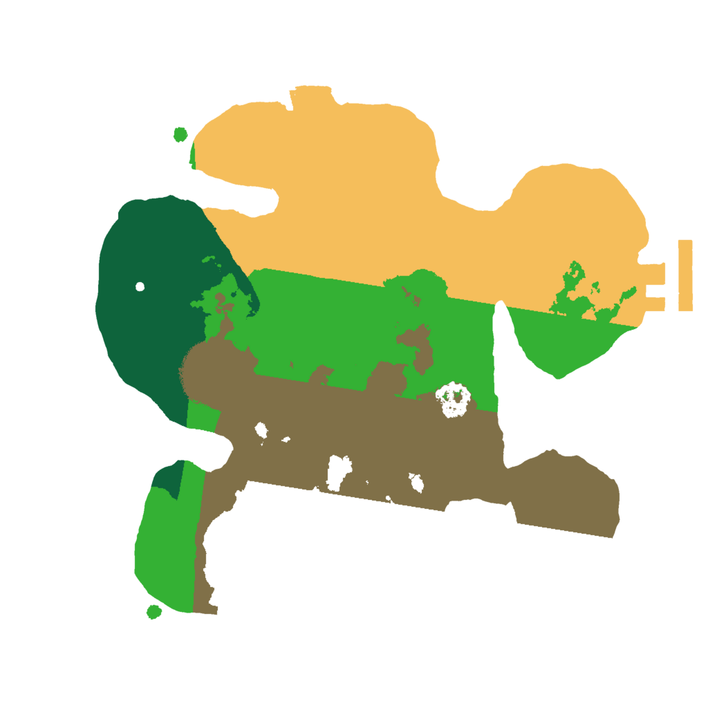 Biome Rust Map: Procedural Map, Size: 2000, Seed: 1374084430