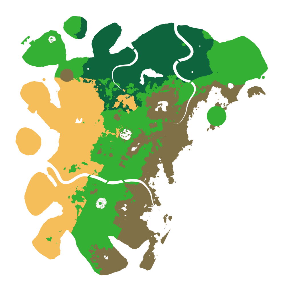 Biome Rust Map: Procedural Map, Size: 4000, Seed: 777337749