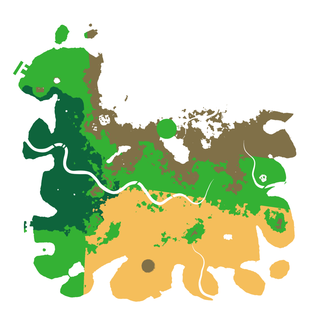 Biome Rust Map: Procedural Map, Size: 4250, Seed: 1761526675