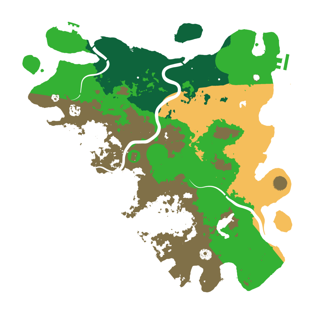 Biome Rust Map: Procedural Map, Size: 4000, Seed: 713056373