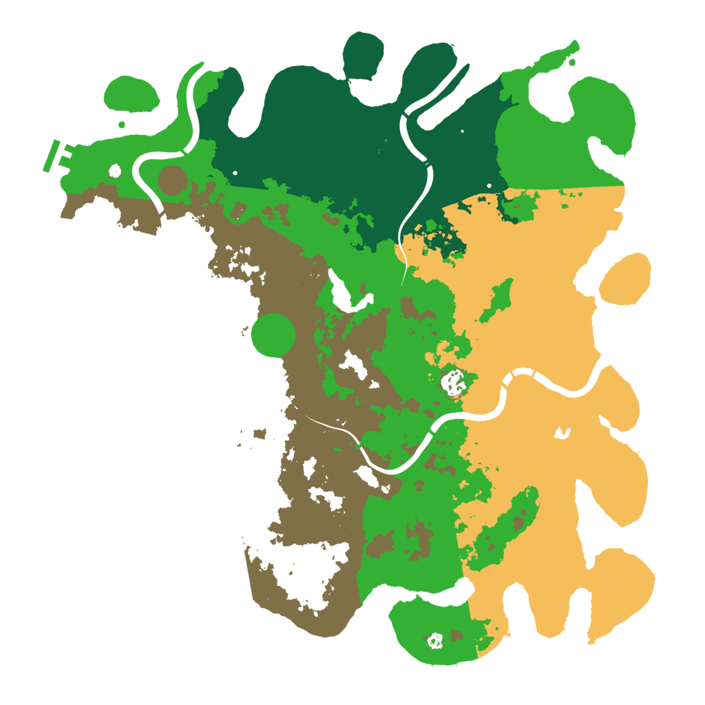 Biome Rust Map: Procedural Map, Size: 4250, Seed: 1926677385